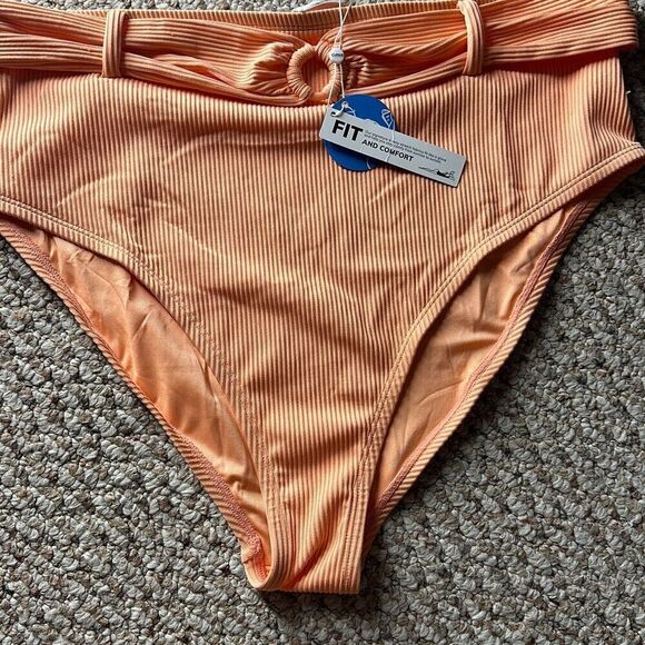 Cupshe Size 2X Peach Orange Swim bottoms - Picture 1 of 4